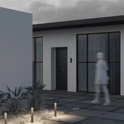 Ландшафтный светильник Wald 3000К 12Вт IP 65 (Графит)