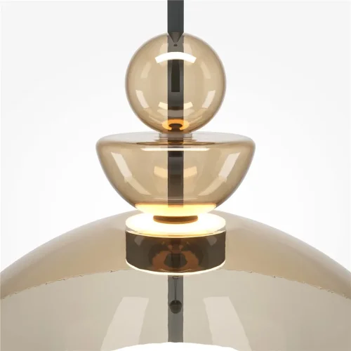 Подвесной светильник Бангкок / Bangkok 3000К 12Вт (Черный) MOD185PL-L12CG3K3 - фото 6