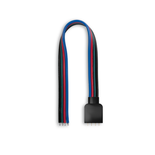 Коннектор WOLTA WLS-A-05 выводной для RGB ленты 15см - фото 1.