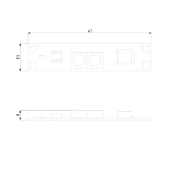 Выключатель с инфракрасным датчиком движения 12/24V 60/120W 95000/01 (067099)