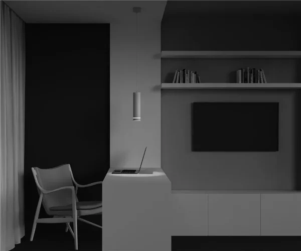 Подвесной светильник Orlo 3000K 1x12Вт 120° (Белый) - фото 11