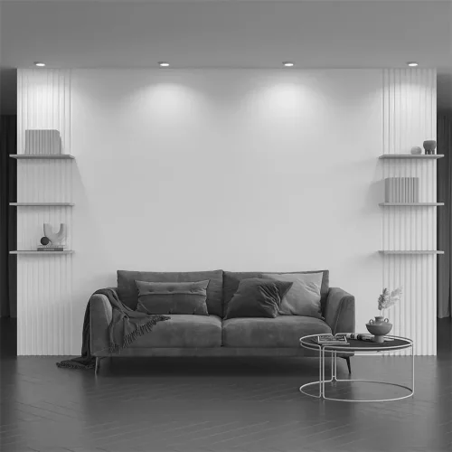 Встраиваемый светильник Gyps Modern GU10 10Вт (Белый) - фото 5