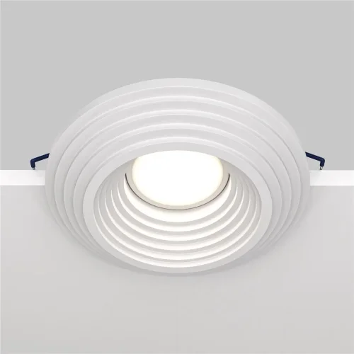 Встраиваемый светильник Gyps Modern GU10 10Вт (Белый) - фото 6