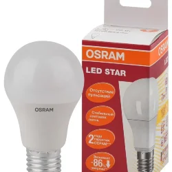 Лампа светодиодная LS 8.5W/2700K (=75W) E27 | LED Star 2Y | Груша | - OSRAM