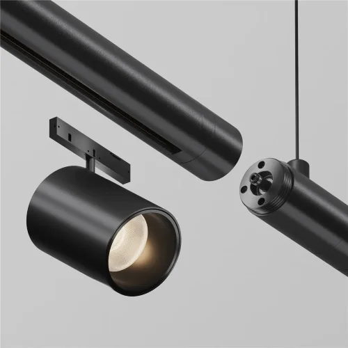 Шинопровод для системы Shelf 924 мм (Черный) CA012-TRX-900-B - фото 6