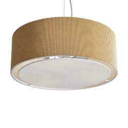 Подвесной светильник Плиссировка / Pleating (Хром) FR5434PL-03BG