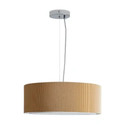 Подвесной светильник Плиссировка / Pleating (Хром) FR5434PL-03BG
