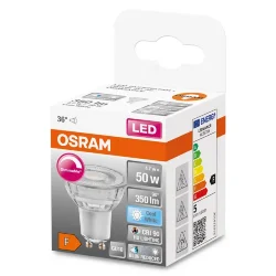 Лампа светодиодная 4.7W/940 (=50W) DIM 36° GU10 LED PAR16 | SUPERSTAR Plus | - OSRAM