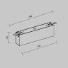 Короб для блока питания Elasity IP (Черный) O-TR001-BX-B - фото 6