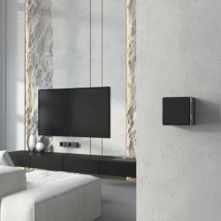 Выключатель одноклавишный Gallant черный с серебром W5010034 W5010034