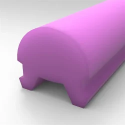 Светорассеивающий силиконовый профиль SK27 (12mm, pink)