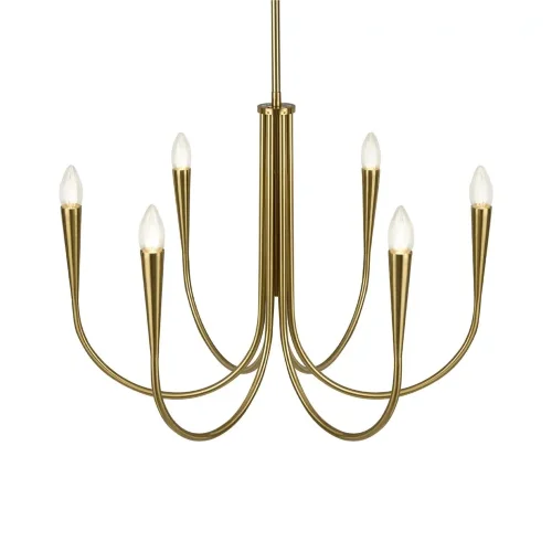 Подвесной светильник Freya FR5253PL-06BS (Латунь) - фото 6