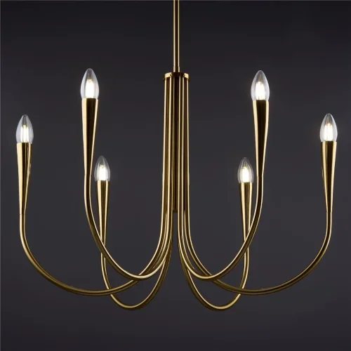 Подвесной светильник Freya FR5253PL-06BS (Латунь) - фото 9