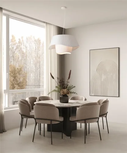 Подвесной светильник Freya FR2044PL-03W (Белый) - фото 3