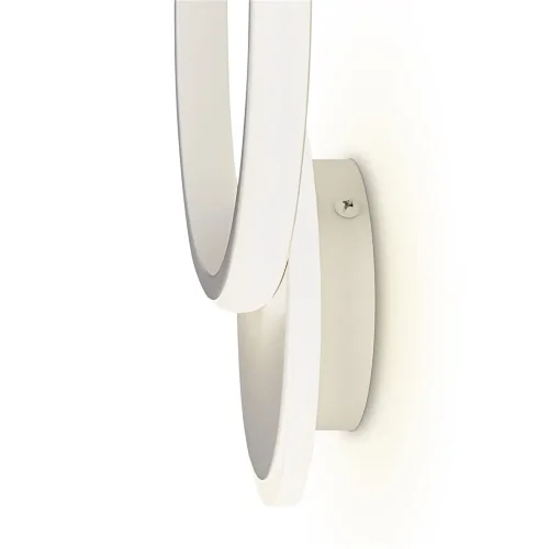 Настенный светильник (бра) FR6197WL-L15W Омега / Omega 15 Вт LED (Белый) FR6197WL-L15W - фото 10