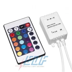 Контроллер трехканальный ELF RGB 12/24V, 2А/канал, с пультом управления