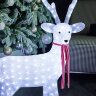 ULD-M6393-200-STA WHITE IP20 DEER-1 Фигура светодиодная Олень-1, 200 светодиодов, размер 63x36x93 см, цвет свечения-белый, IP20. - фото 7