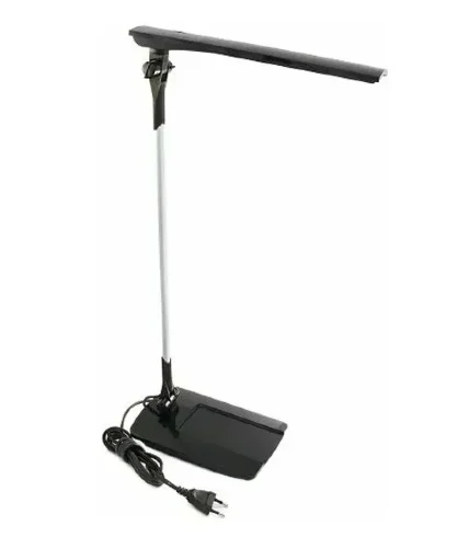 Настольный светильник на подставке Сириус | LED, 7Вт/4000К | Чёрный, сенсорный выключатель | - ТРАНСВИТ. Фото 4