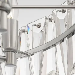 Подвесной светильник Puntes E14х8 (Хром)