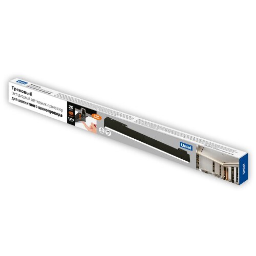 ULB-M70-20W-4000K-35 BLACK Светильник-прожектор линейный светодиодный трековый, Для магнитных шинопроводов, 2000 Лм, Белый свет 4000К, Черный - фото 5