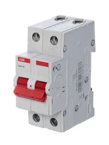Выключатель нагрузки мод. 2п 32А Basic M BMD51232 ABB 2CDD642051R0032 - фото