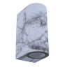 UUL-P52A 2х6W-GU10 IP65 MARBLE Светильник уличный, под две лампы GU10, Архитектурный накладной, Цвет корпуса мрамор, TM Uniel - фото 3
