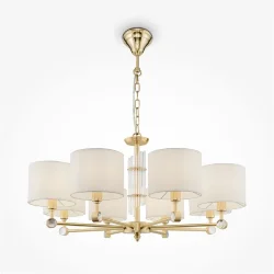 Подвесной светильник Alloro E14х8 (Латунь)