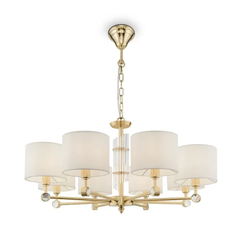 Подвесной светильник Alloro E14х8 (Латунь) - фото 2