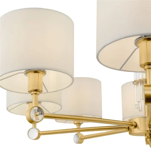 Подвесной светильник Alloro E14х8 (Латунь) - фото 4