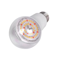 LED-A60-15W-SPFB-E27-CL PLP30WH Лампа светодиодная для растений, Форма A, прозрачная, Спектр для фотосинтеза