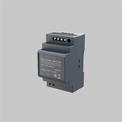 Источник напряжения PSL016 48В 60Вт IP 20 831004 (Черный) 831004 - фото 3
