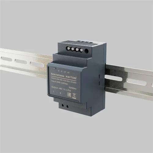 Источник напряжения PSL016 48В 60Вт IP 20 831004 (Черный) 831004 - фото 4