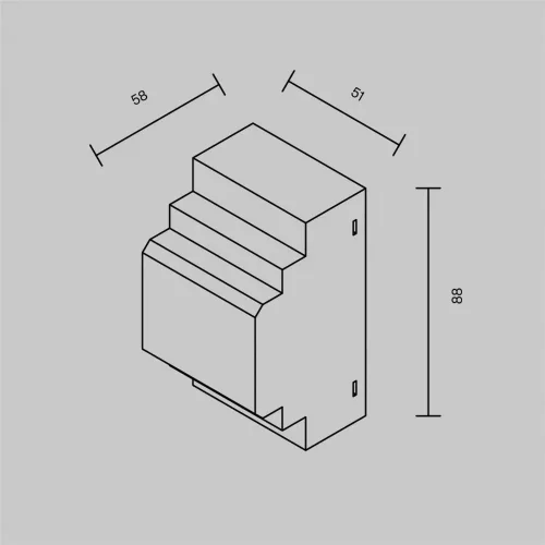 Источник напряжения PSL016 48В 60Вт IP 20 831004 (Черный) 831004 - фото 5