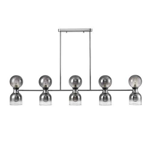 Люстра на штанге «LUMION» 8114/10, серия: TAUNA (крепление на планке). Фото 1.