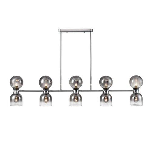 Люстра на штанге «LUMION» 8114/10, серия: TAUNA (крепление на планке). Фото 2.