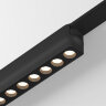 DK5305-BK Светильник для трека Air, серия Grill 3000 со светодиодом, L230*W26*H36мм, 48V DC, 12W, RA?90, 36°, 3000K, IP20, черный, алюминий. Фото 2