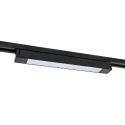 ULB-Q281 20W-4000K BLACK Светильник-прожектор светодиодный трековый, Линейный, 1600 Лм, Белый свет 4000К, Корпус черный