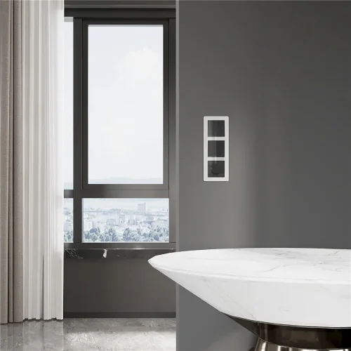 Выключатель одноклавишный (черный акрил) W1110048 - фото 2