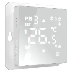 Умный сенсорный терморегулятор для теплого пола белый W1151201