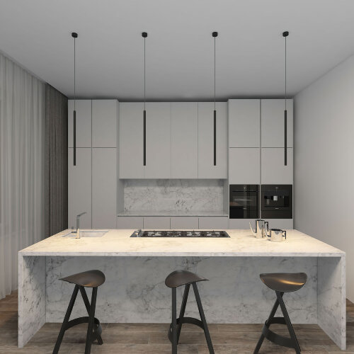 DK4303-BK Подвесной светильник со встроенным светодиодом, 5W, IP 20, 3000K, черный, алюминий. Фото 4