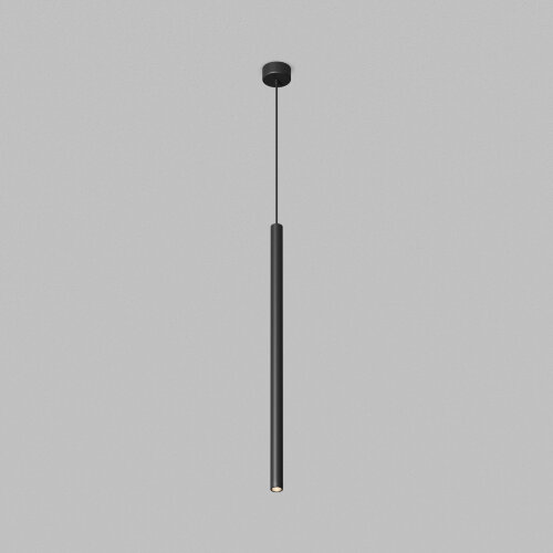 DK4303-BK Подвесной светильник со встроенным светодиодом, 5W, IP 20, 3000K, черный, алюминий.