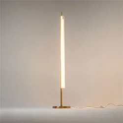 Напольный светильник (торшер) Loom 2700К 15Вт (Латунь)