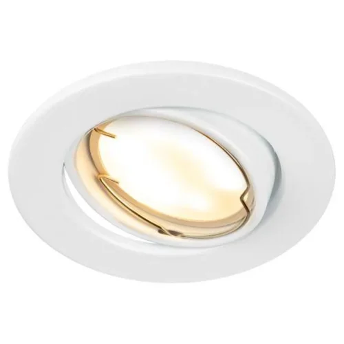 Светильник точечный ST2A WH 50Вт MR16 12В поворотн. штампован. бел. ЭРА C0043805 - фото 4