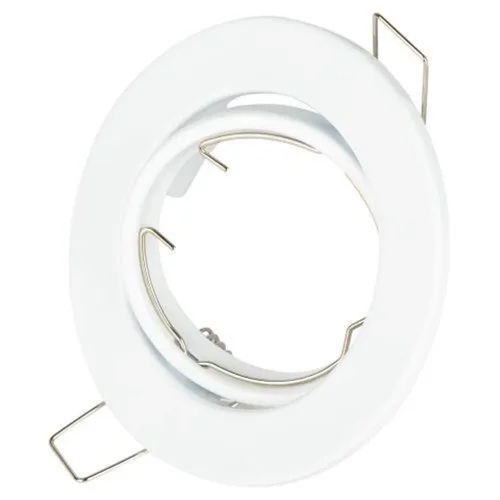 Светильник точечный ST2A WH 50Вт MR16 12В поворотн. штампован. бел. ЭРА C0043805 - фото 8