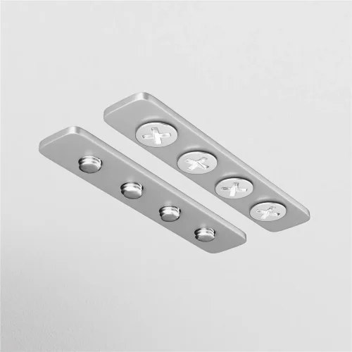 Комплект соединителей прямых для профиля натяжного потолка, 2шт (Черный) - фото 2