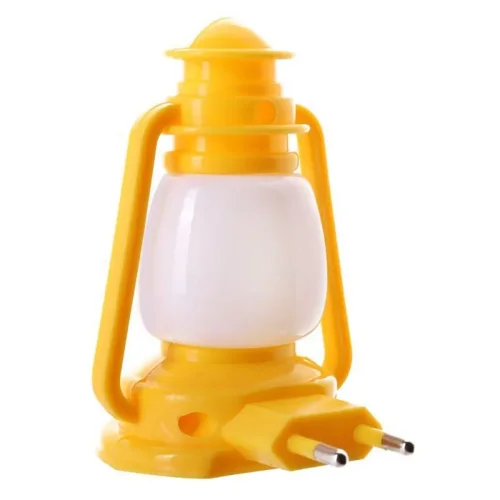 Светильник светодиодный NL-171 'Фонарик' 220В ночник с выкл. желт. Camelion 12527 - фото 4