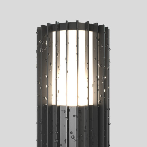 DK9728-BK Ландшафтный уличный светильник FARSUN, IP65, 1xE27, до 18 Вт, черный, алюминий. Фото 3