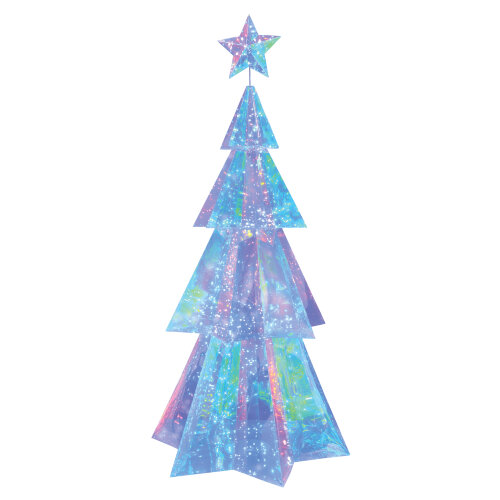 ULD-R502 220V XMAS TREE Светильник декоративный Ёлка, 400 светодиодов, Белый свет, Цвет корпуса радужный, TM Uniel - фото 1