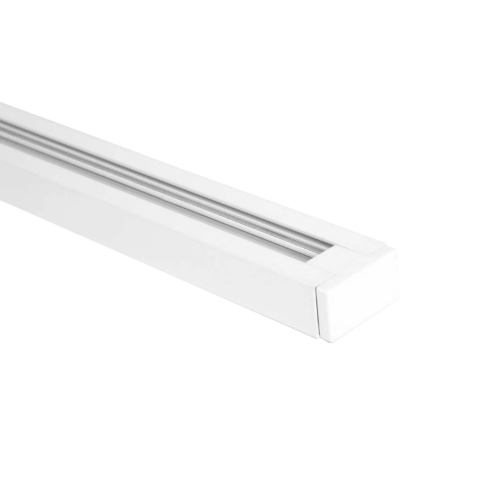 Шинопровод SB1000-WH однофазный накладной с вводом питания 1000x35x16мм белый IN HOME - Фото