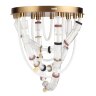 Люстра потолочная «ODEON LIGHT EXCLUSIVE» 5455/80CL, серия: COLLIER (крепление на планке). Фото 1.